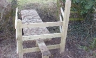 Rights of Way stile & bridge